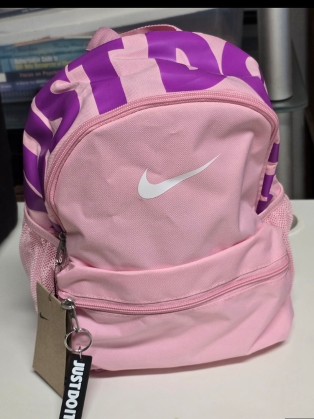 Nike Kids' Pink & Purple Mini Backpack